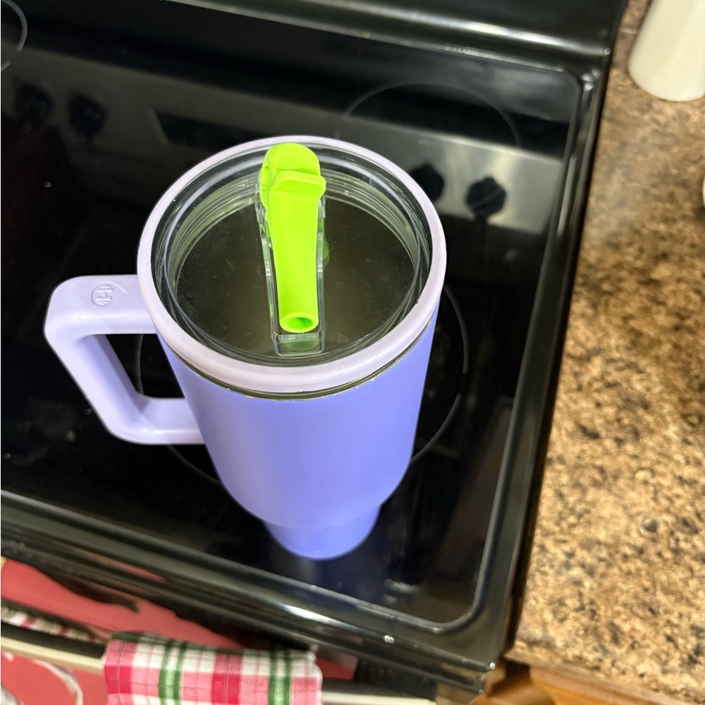 HydroJug Purple and Green Water Bottle
